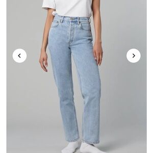 NWT STILL HERE Jeans in Childhood Vintage Blue